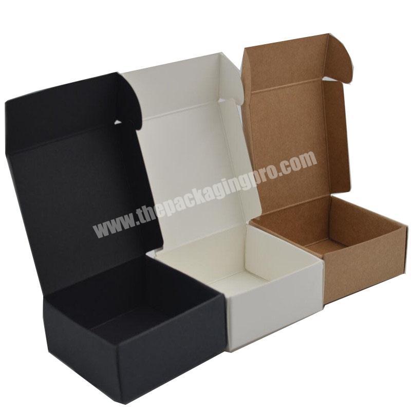 Brown Kraft Blank Bulk Bag Biodegradable Cosmetic Soap Packaging Black Paper Box Logo