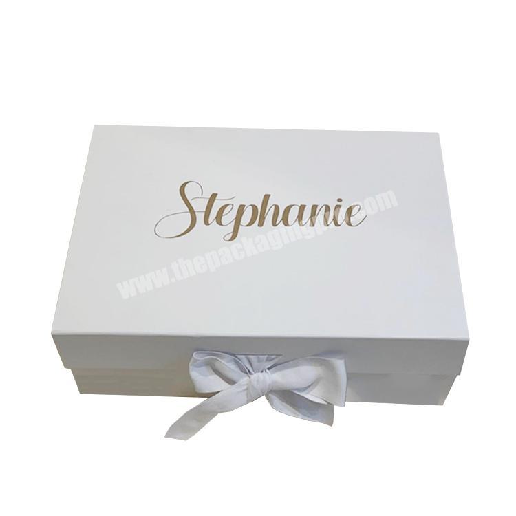 Cardboard Paper Wedding Gift Box Packaging With Ribbon Paper Grids Packaging Food Grade Chocolate Box Tissue Paper Box Packaging