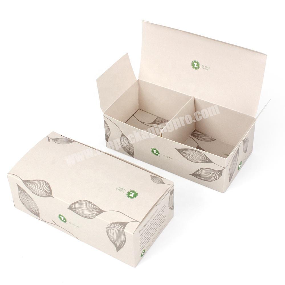 Cardboard Tea Packaging Box Paper Foldable coffee Tea Bags Gift Packaging Boxes Custom Logo