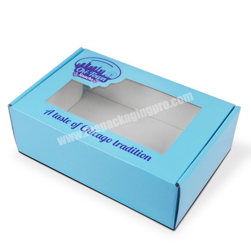 Cheap Fashion Custom Designing Skin Care Packaging Mailer Boxes With PVC Window