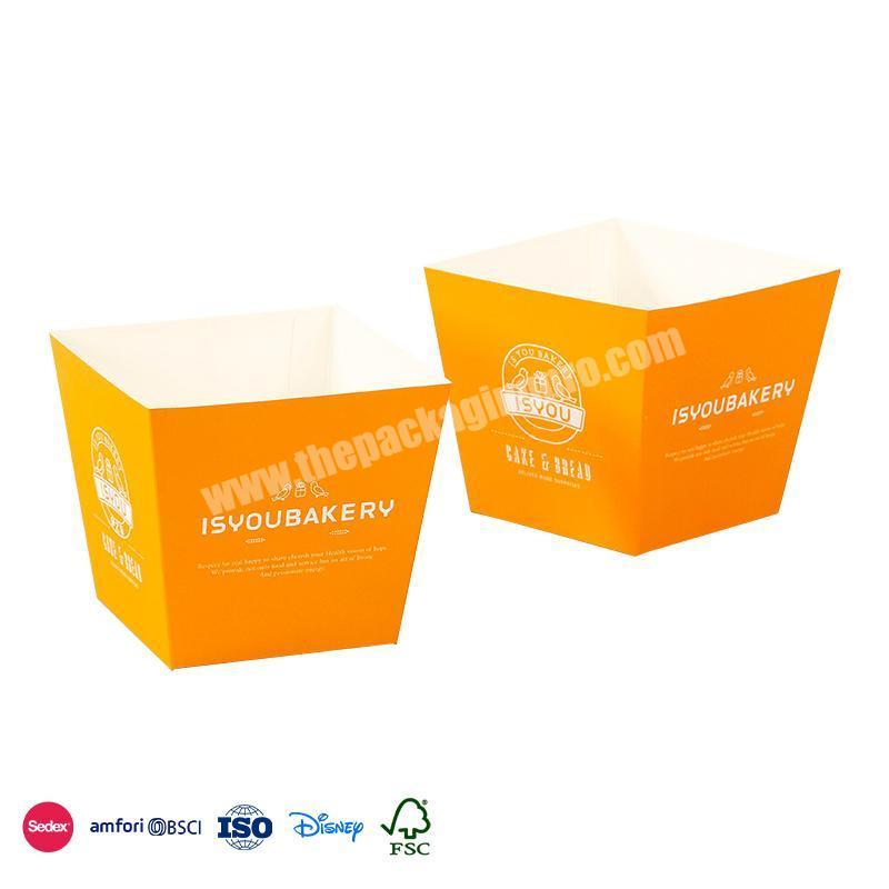 China Best Price Degradable food material waterproof and anti-corrosion take out box for fries and burgers