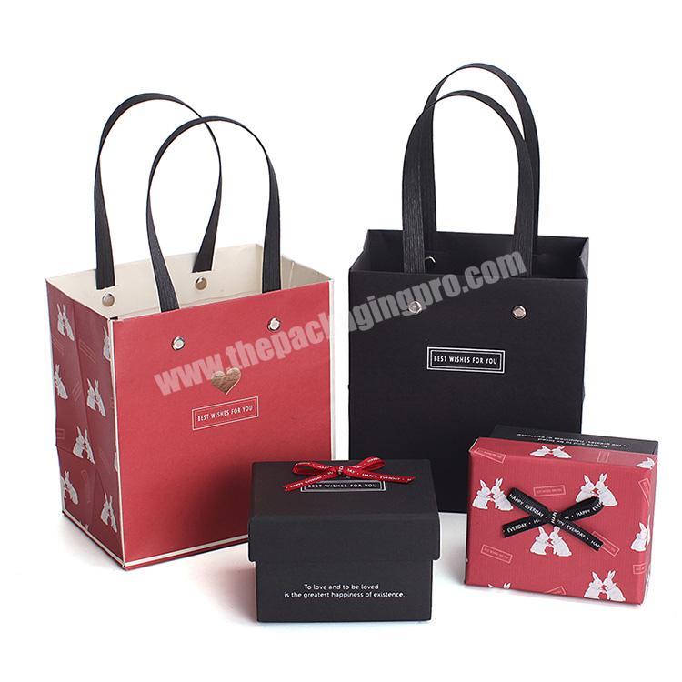 China Supplier Lid and Base Box Clothing Boxes with Ribbon High Quality Gift Item Custom Made Gift Boxes