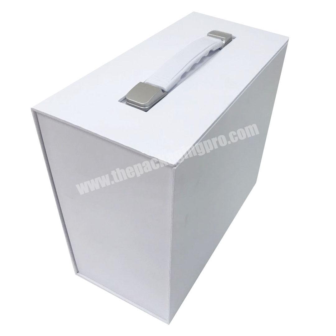 China Supplier Wholesale White Cardboard Paper Suitcase