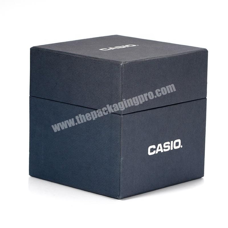 China factory manufacturing production watch storage box design oem watch paper box