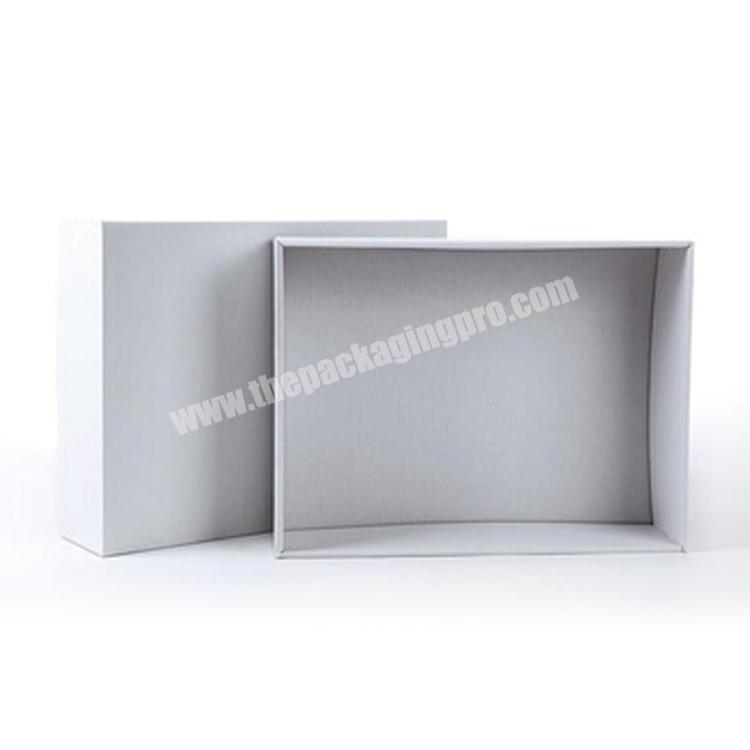 Color printed custom paperboard paper box plain paper white cardboard box for  men's underwear