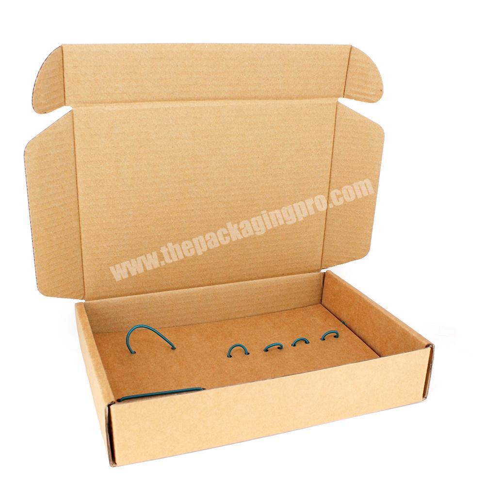 Corrugated gift box shipping kraft eco mailer cosmetic corrugated box