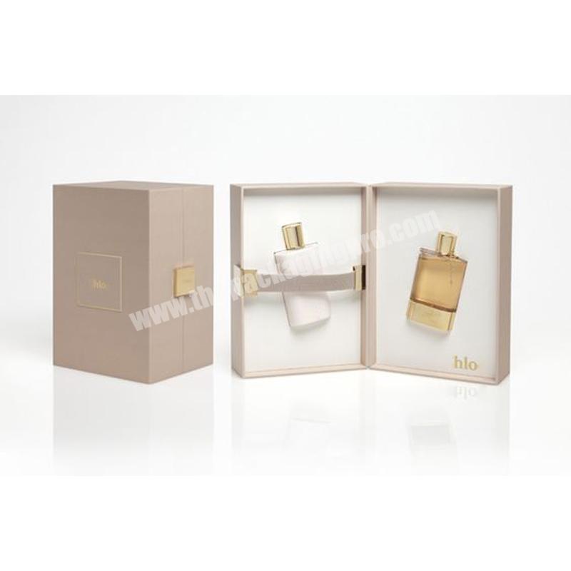 Corrugated paper perfume packaging gift bottle packaging box empty luxury perfume gift box set packaging box perfume