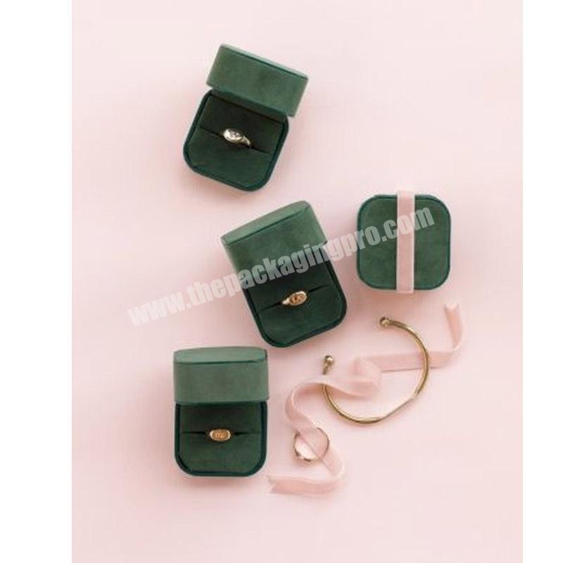 Creative cosmetics custom logo printed jewelry box personalised design gift set wholesale logo jewelry box packaging jewelry