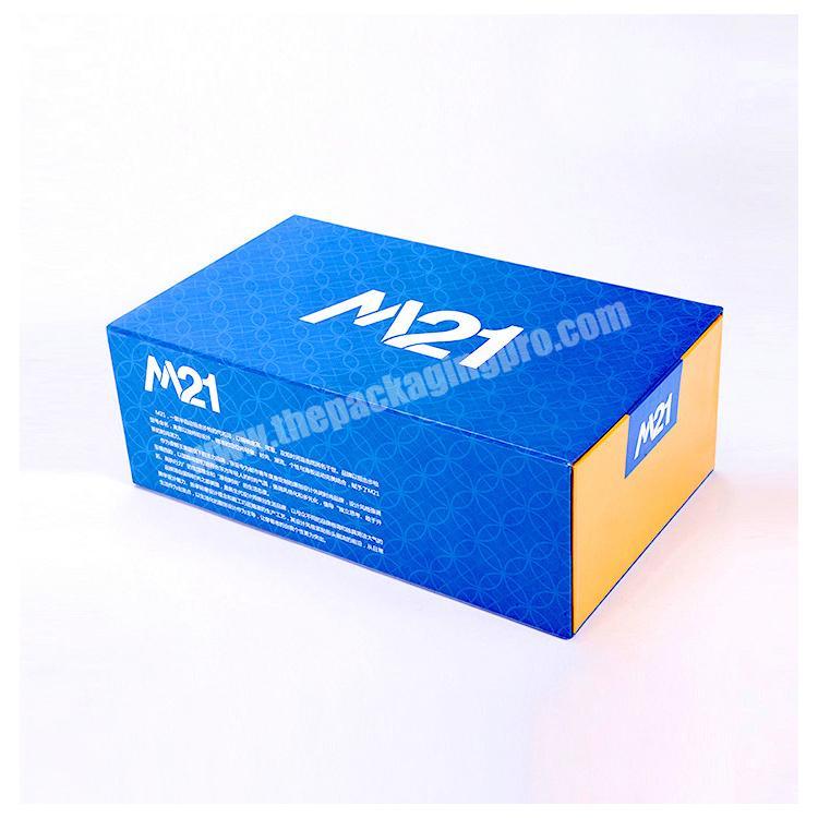 Creative design paper shoe packaging box for packaging