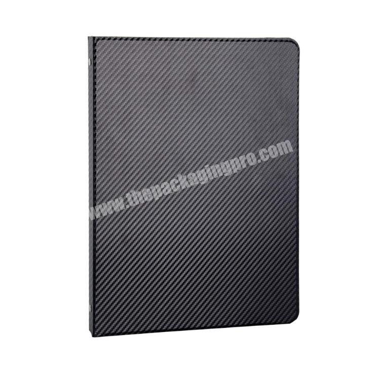XIAOZHI binder portfolio organizer with color file folders, business and  interview padfolio with 3-ring binder, clipboard