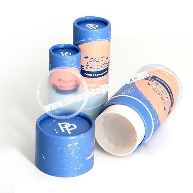 Hot Selling Organic Deodorant Container Packaging Twist Up Paper Tube