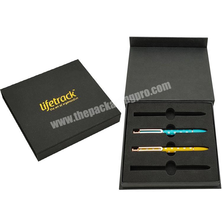 Custom Boxes Logo Packaging Cardboard Wholesale Luxury Customized Magnetic Pen Gift Box