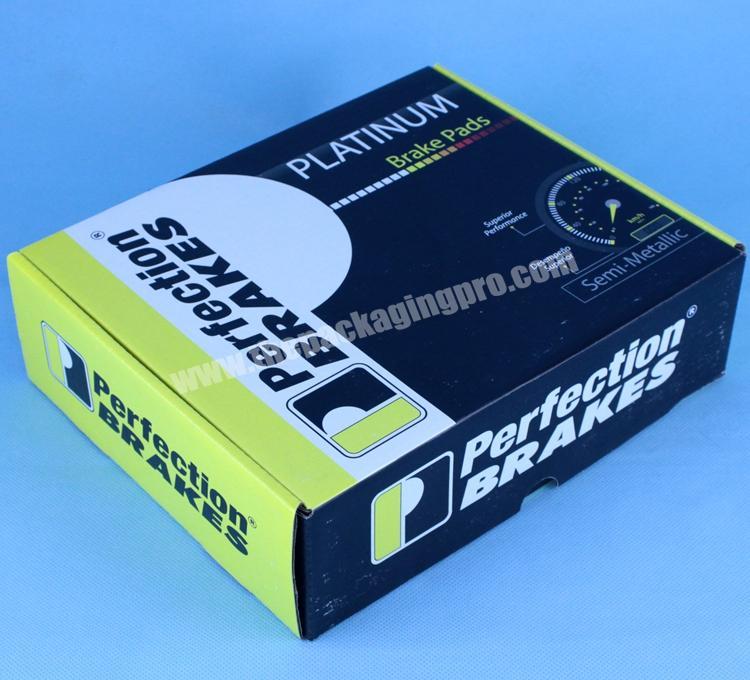 Custom Brake Pads Corrugated Packaging Box Wholesale