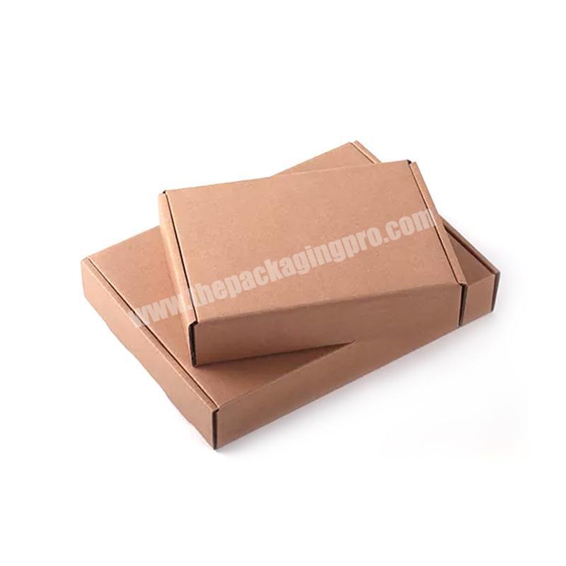 personalize Custom Brown Shipping packaging mailer moving corrugated box