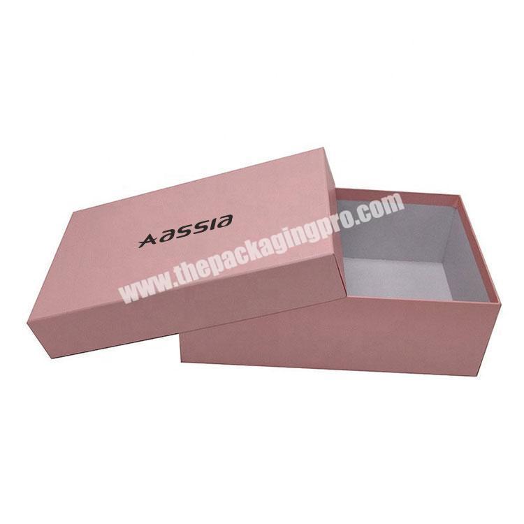 Eco Friendly Custom Logo Printed Durable Clothing Shoes Paper Packaging Cardboard Shipping Boxes