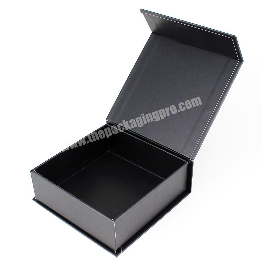 Custom Color Paper Cardboard Earring Jewelry Box With Luxulry Velvet Pouch Magnetic Closure Gift Box