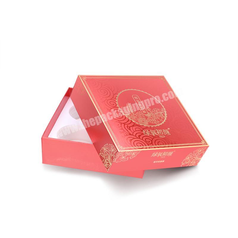 Custom Colorful Paper Gift Box Printing Heaven And Earth Cover Box Paperboard Packaging Box