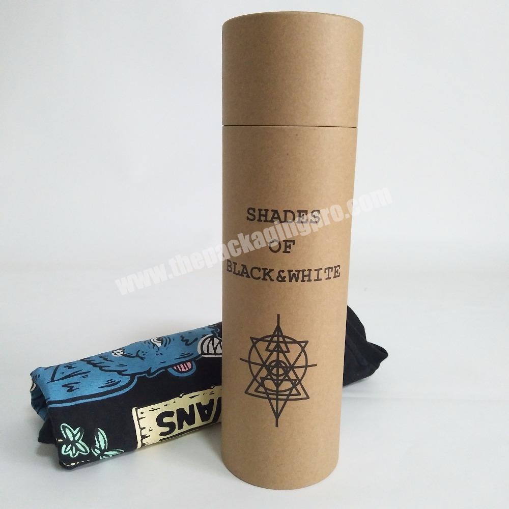 Custom Cylinder Shirt Packaging Cardboard Packaging for Men Shirt