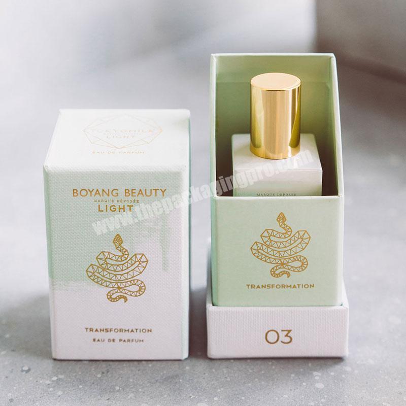 Custom Design Printing Hard Cardboard Cosmetic Gift Luxury Empty Perfume Paper Boxes Packaging