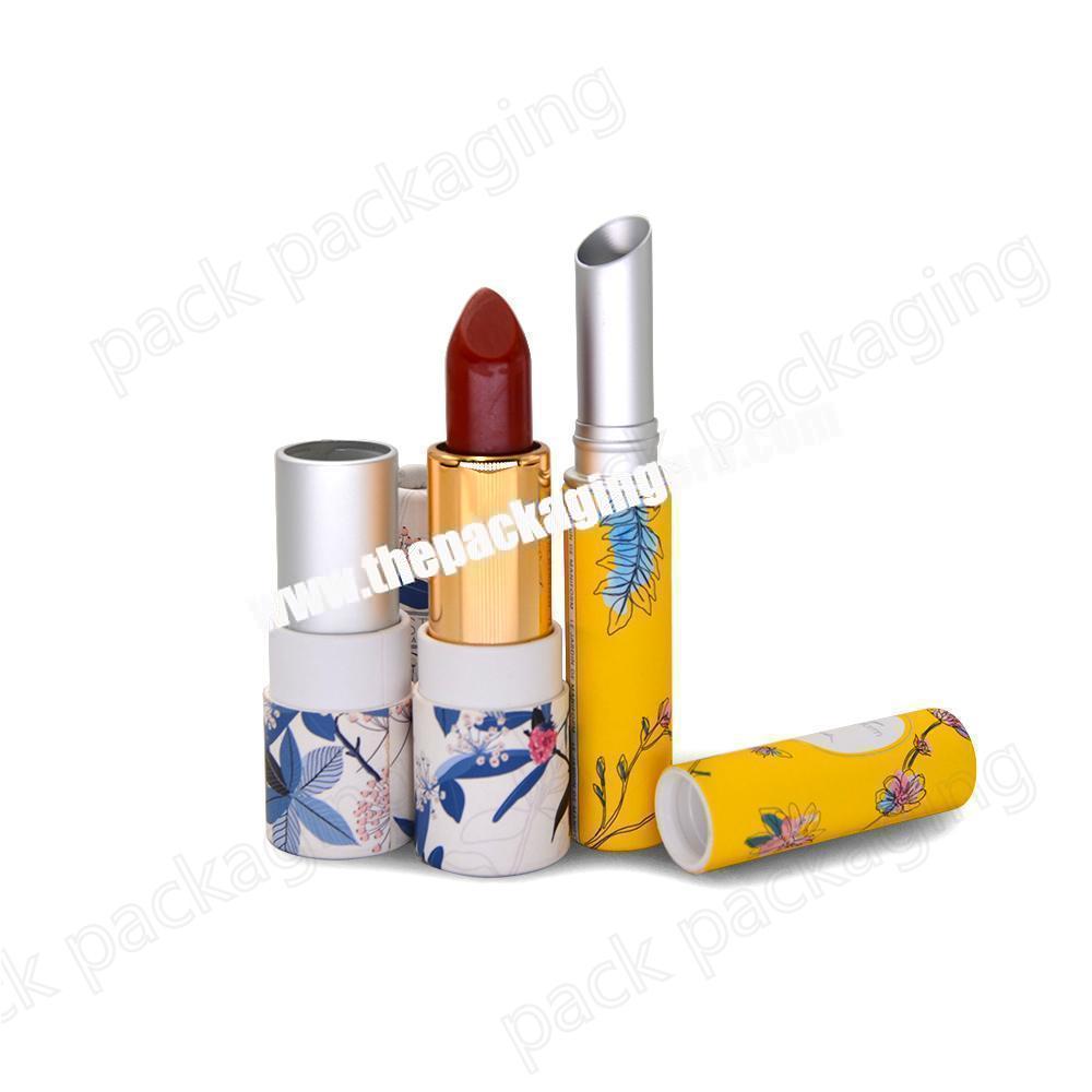 Good quality container round custom tube packaging tube twist up paper tube for lipstick