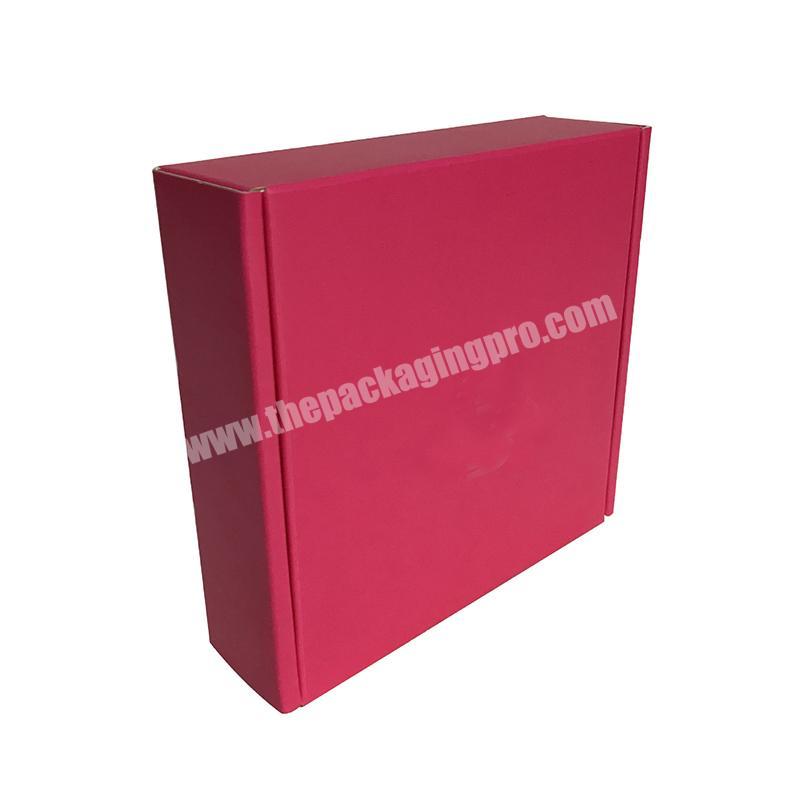 Custom Gold Logo Printing Wholesale Paper Shipping Cartons Corrugated Box manufacturer