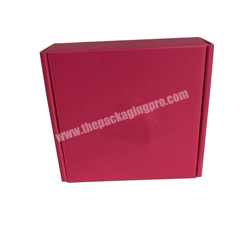 personalize Custom Gold Logo Printing Wholesale Paper Shipping Cartons Corrugated Box
