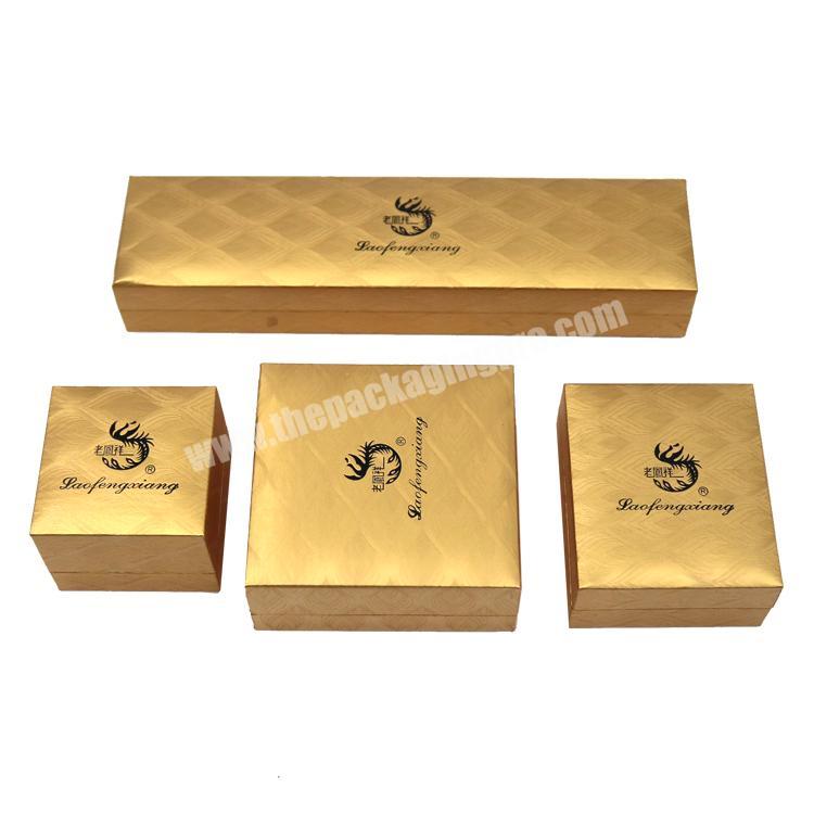 Custom Jewelry Gift Box Luxury Earring Bracelet Necklace Pendant Ring Jewelry Packaging Box With Logo