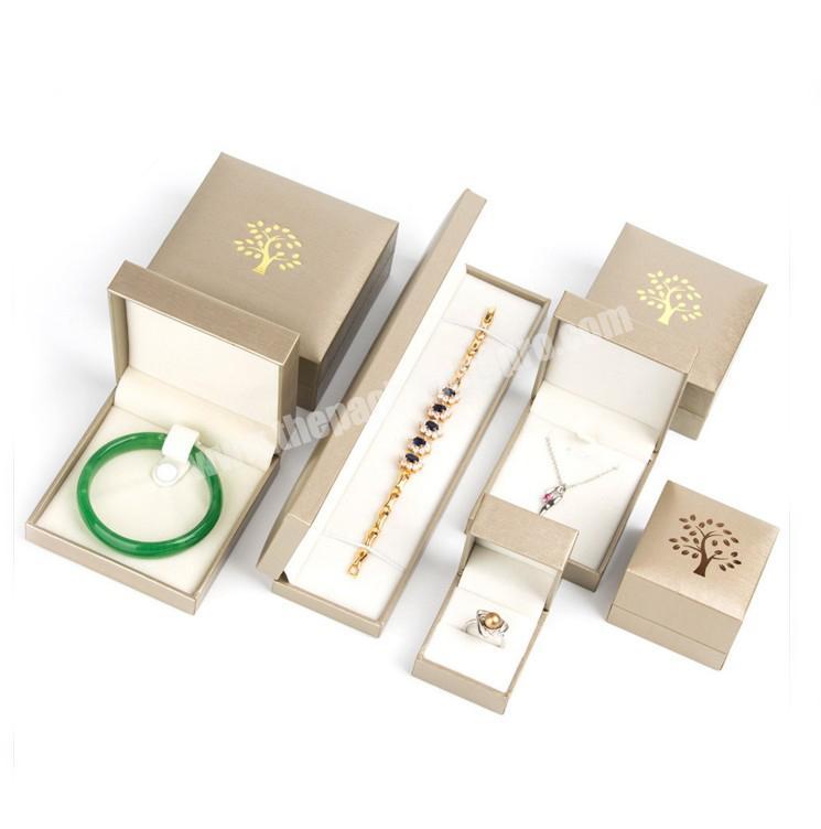Custom Jewelry Packaging Boxes Logo Gift Earring Necklace Ring Jewelry Box