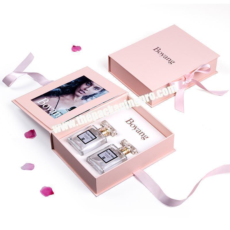 Wholesale Luxury Custom Makeup Cosmetic Sample Perfume Packaging Paper Box