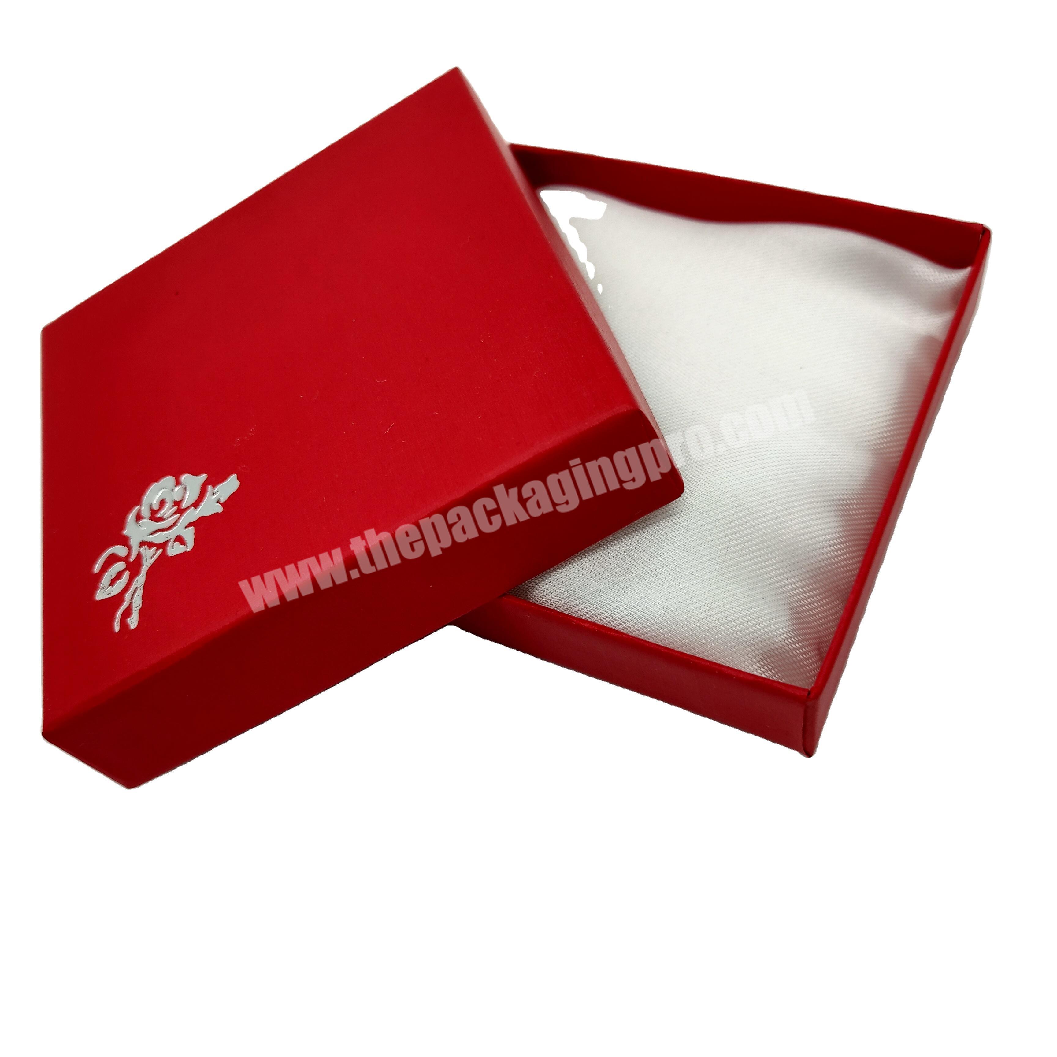 Custom Logo Cardboard Paper Jewelry Gift Box Bracelet Paper Box