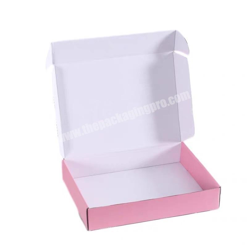 Custom Logo Corrugated Board Mothly Subscription Box Packaging Mailer Box for T Shirts