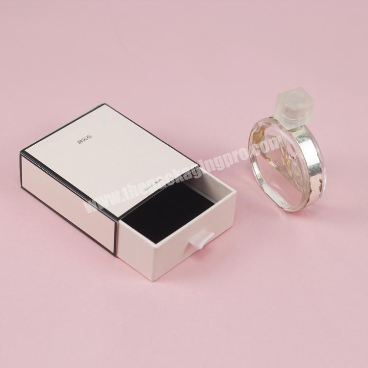 Custom Logo High Quality Paper Luxury Empty Perfume Bottle Gift Box Drawer Perfume Packaging Box