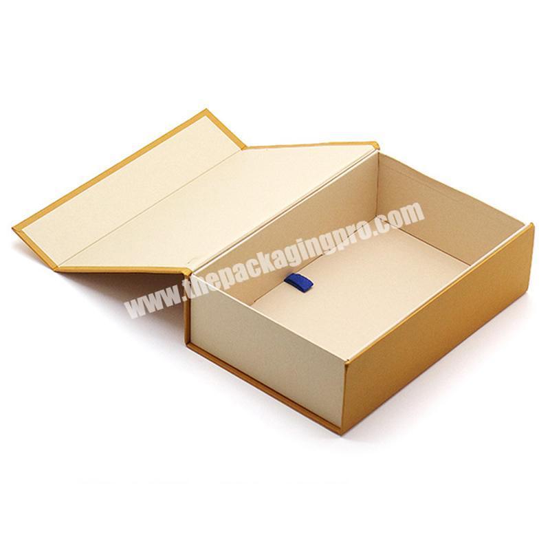 Custom Logo Luxury Foldable Flat Magnetic Closure Rigid Paper Packaging Folding Large Gift Boxes