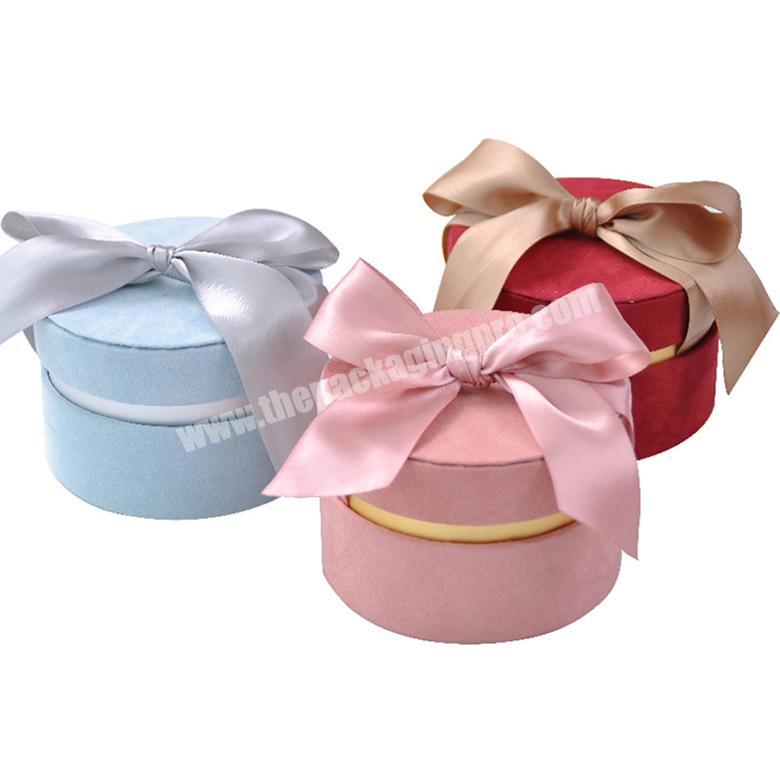 Custom Logo Luxury Pink Rose Packaging Paper Cylinder Rigid Cardboard Hat Round Tube Gift Flower Box