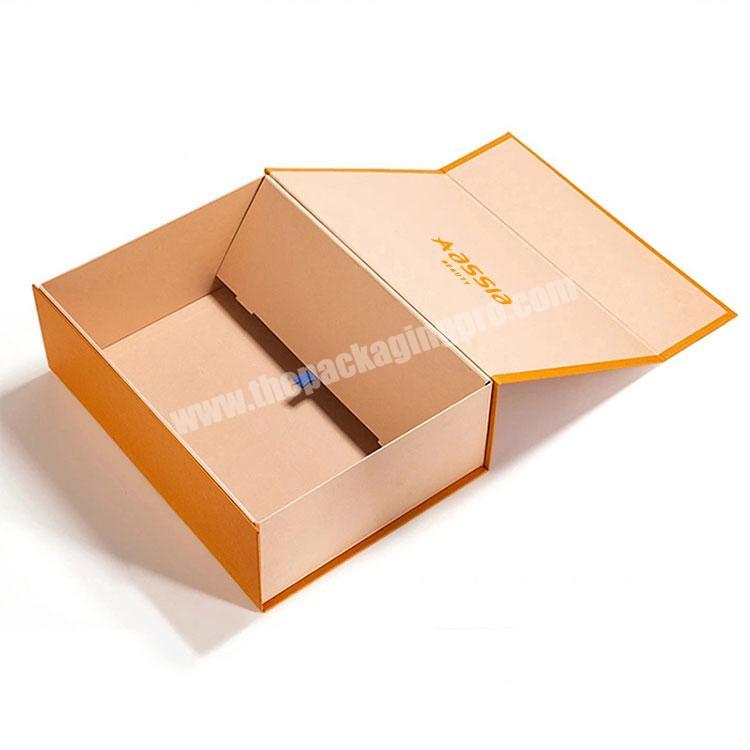 Custom Logo Printed Cloth Paper Box Foldable Cardboard Box Packaging