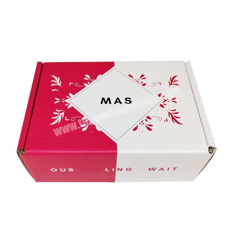 Custom Logo cosmetic set skincare cardboard cartons shipping mailer packaging boxes