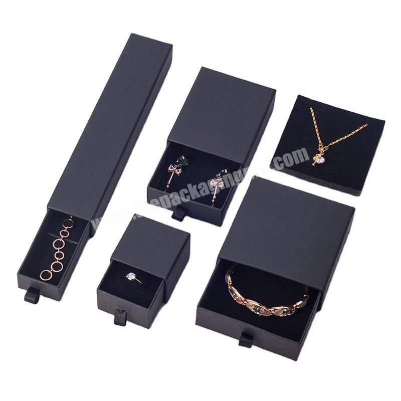 Custom Luxury Paper Gift Jewelry Packaging Box and Set with Customized Logo