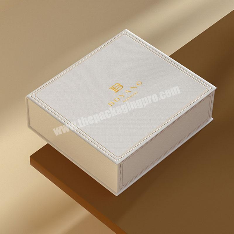 Custom Luxury Printing Cardboard Paper White Empty Sample Perfume Packaging Boxes With Logo