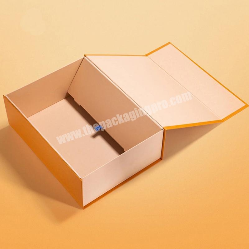 Custom Logo Folding Magnet Shoe Rigid Paper Magnetic Gift Foldable Boxes