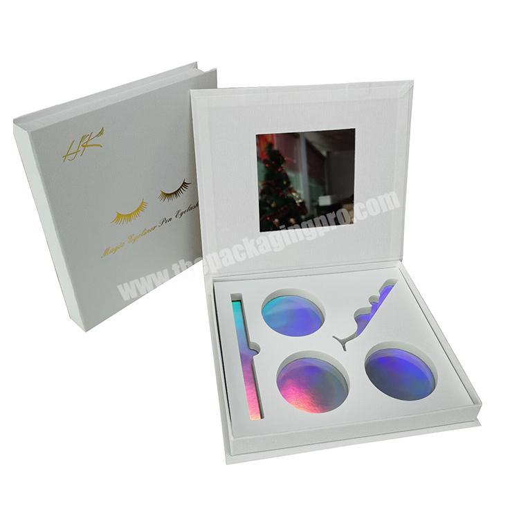 Custom Made Magnet A Pro Set False Eyelash Packaging Box