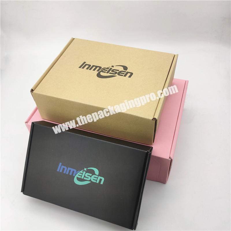 Custom Mailer Boxes Corrugated Shipping Low Moq Packaging Mailer Box