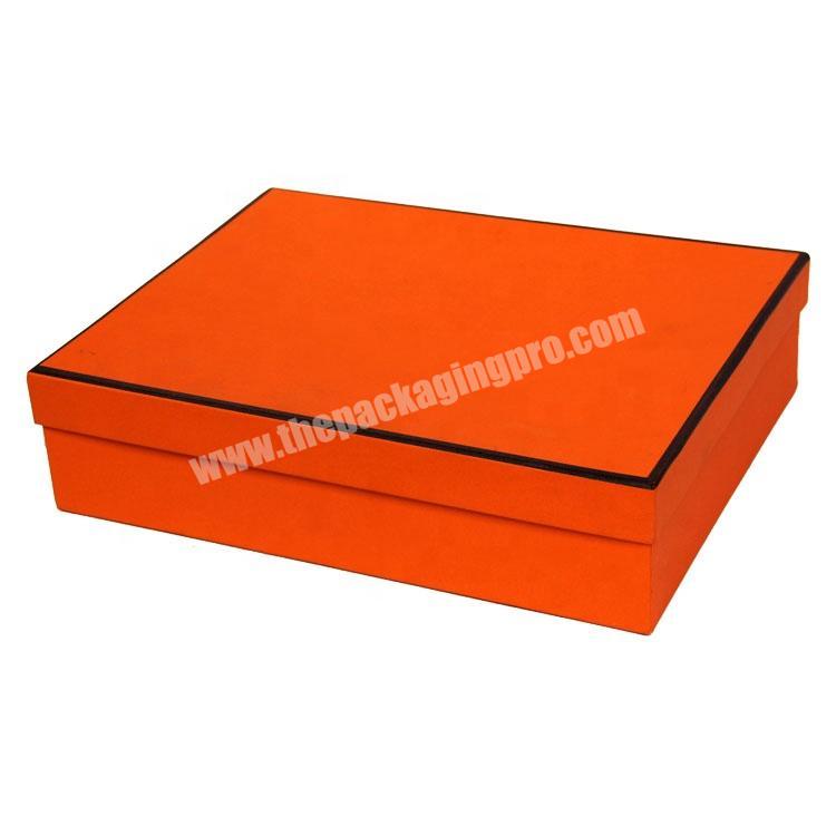 Custom Make High Quality and Strong Corrugated Shoes Packaging Box Cover Flap Cardboard Box for Shoes