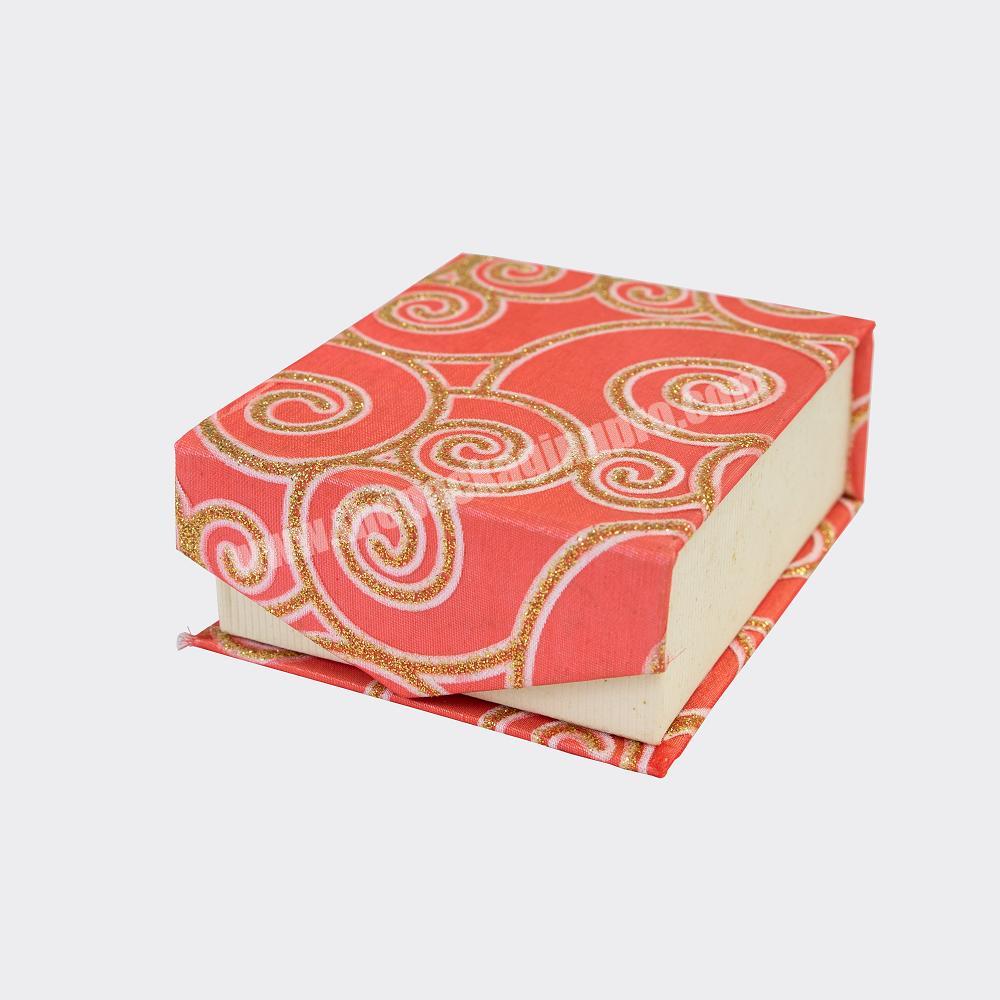 Custom Matt Lamination paper cardboard chloe cross rectangle fancy jewelry box for gift packaging