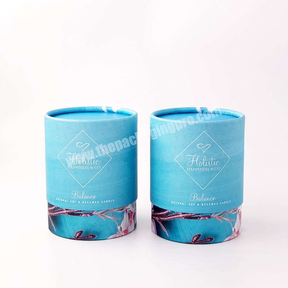Custom Packaging Tubes Packaging Round Packaging Boxes for Menstrual Cups Candle Jar