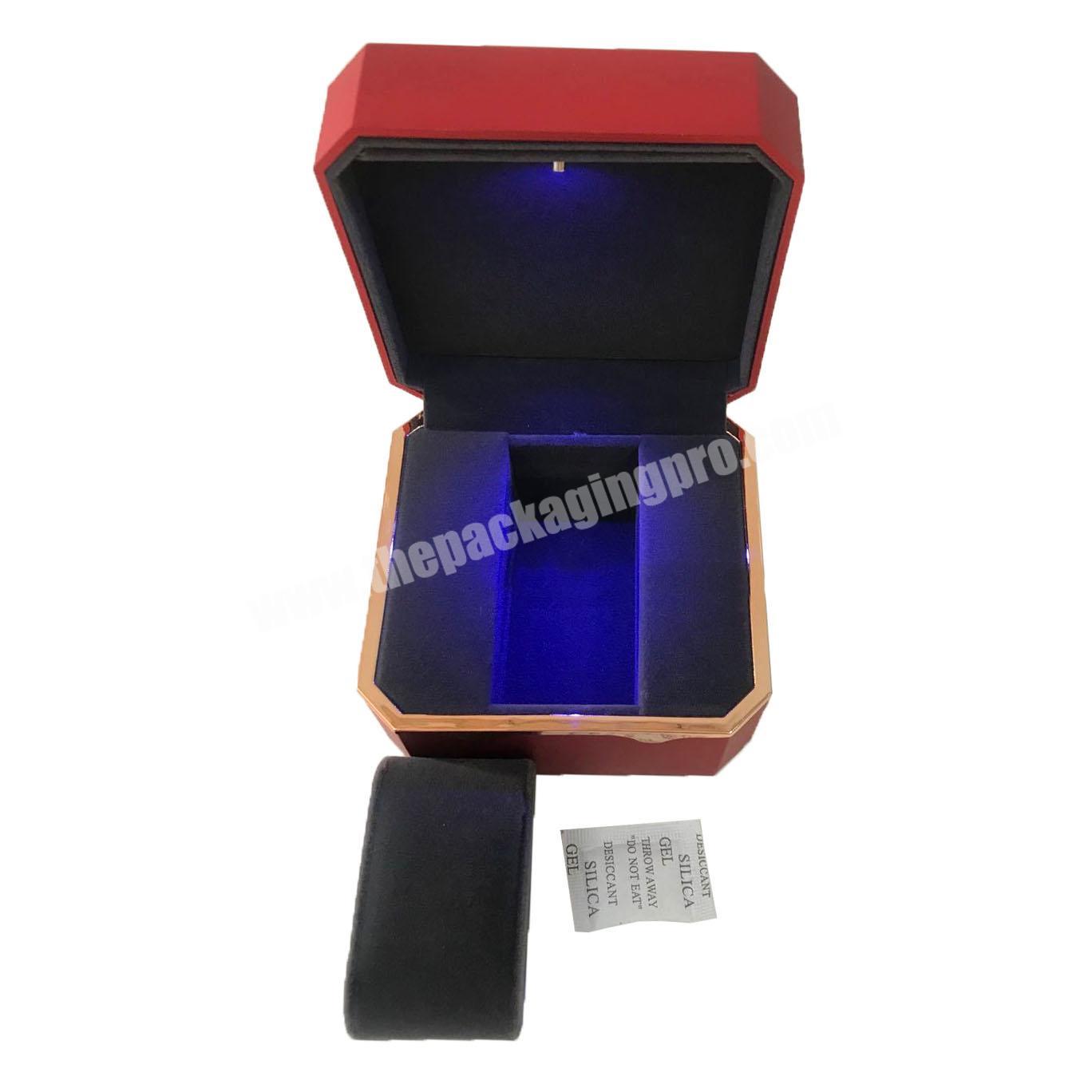 Custom Portable Velvet Travel Case Boxes for Jewelry High Grade