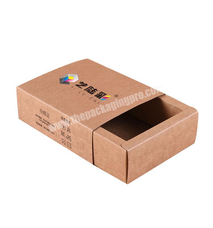 Custom Print Brown Kraft Paper ECO Friendly Packaging