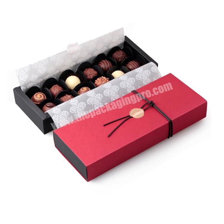 Custom Print Paper Box Chocolate Boxes Luxury