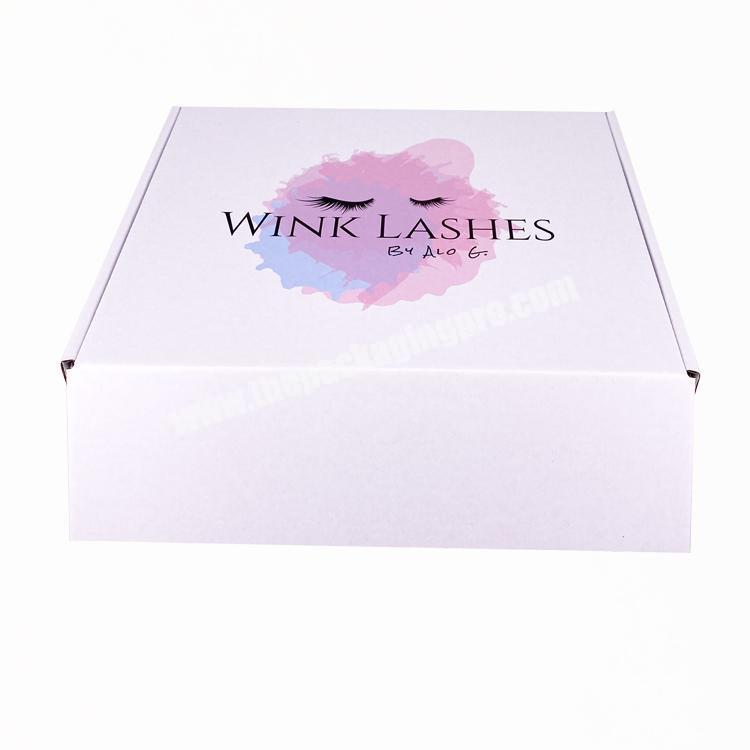Custom Printed Corrugated Paper Cosmetic Packaging Mailer Box For Makeup