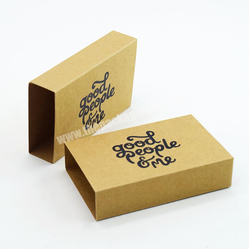 Custom Printed Food Delivery Corrugated Paper Sleeve packaging Good Price Kraft Paper Box Sleeve