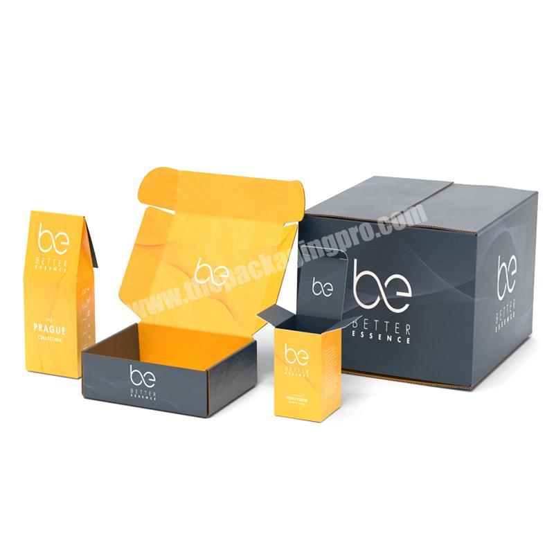 Custom Printed Luxury Cosmetics Subscription Packaging Corrugated Mailing Paper Boxes For Packaging